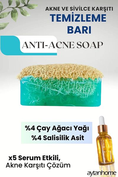 Aytan Home 5X Anti Acne Serum - Effective and Cleansing Bar Soap