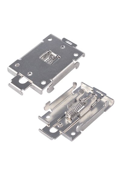Choice 1PCS single phase SSR 40DA 25DA AA DD 35MM DIN rail fixed solid state relay clip clamp