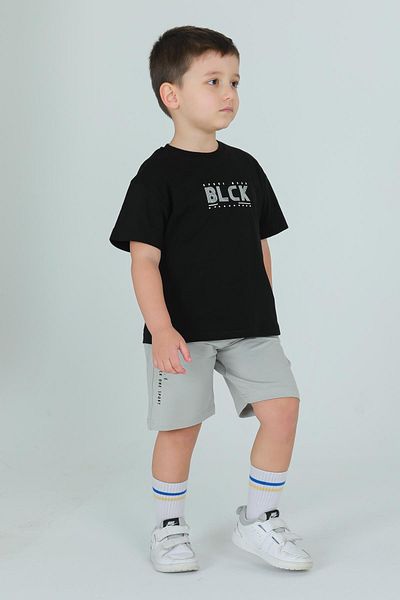 Black One Σετ αθλητικής φόρμας για αγόρια με λαιμόκοψη
