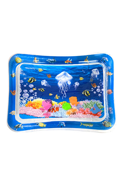 Choice White jellyfish Baby Water Play Mat Inflatable Cushion PVC Infant Tummy Time Toddler Water Pad For K