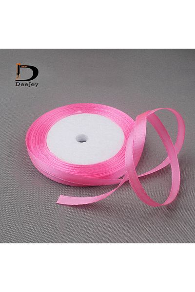 Choice M Mutil Solid Color 6mm 1 4 Inch Satin Ribbon Belt Gift Packing Wedding Decoration 25yards Roll 20 R