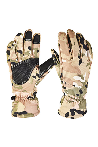 Choice قفازات تزلج سميكة مموهة للرجال والنساء من سي بي، مقاس XL، مناسبة لفصل ...