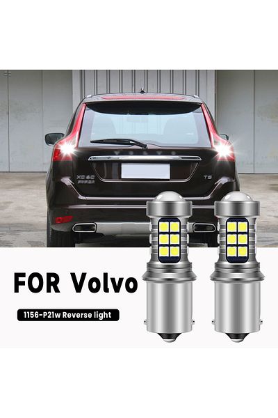 Choice مصباح LED احتياطي لفولفو، مصباح عكسي، ملحقات Canbus، XC60، 2008-2017 2009 2010 2011...