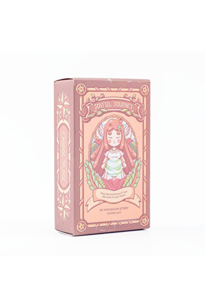 Choice مجموعة أوراق التارو "رحلة الفرح" TK82K - لعبة لوحية من 78 ورقة برسومات...