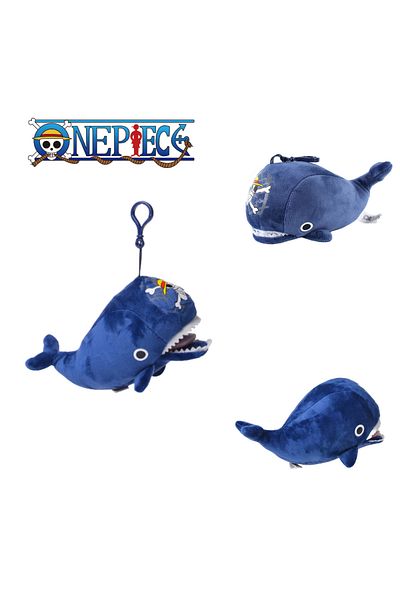 Choice Laboon Pendant Original Anime One Piece Raab Laboon Plush Keychain Pendant Toy Whale Marine Animal S