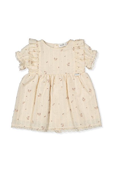 Bebetto Elegant Woven Dress - Printed