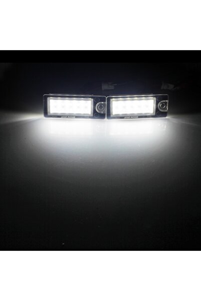Choice 6000K WHITE ANGRONG 2x LED License Number Plate Light Lamps For Volvo V70 S60 S80 XC70 XC90 White Ca
