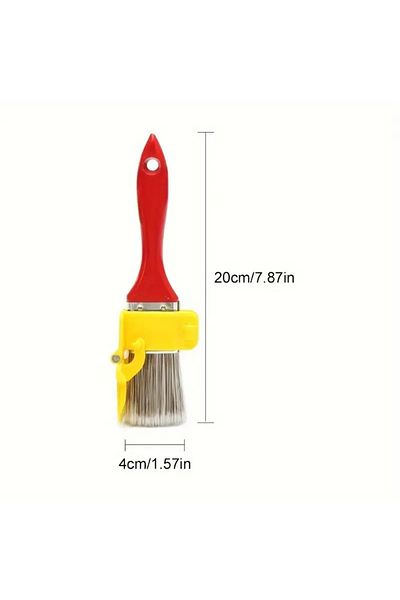 Choice 1pcs Edger Paint Brush Clean Cut Profesional Latex Paint Brush For Home Room Wall Office Ceiling Cor