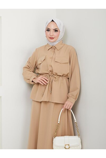 Rema Tunneled Skirt Suit