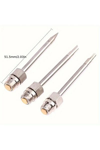 Choice 3pcs 3pcs 510 Interface Soldering Iron Head Mini Portable Soldering Iron Tip 15w Soldering Iron Tip