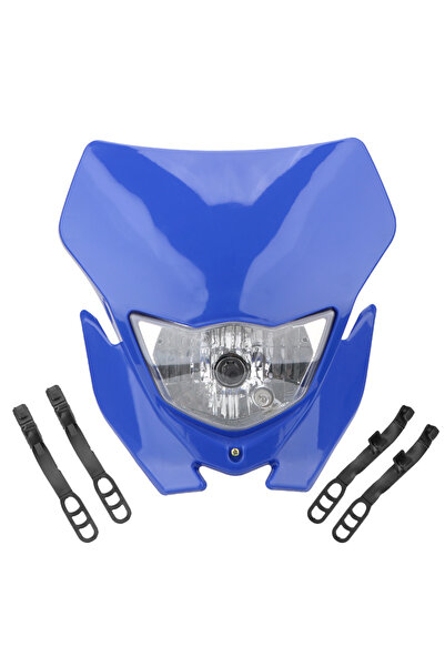 Choice1 مصباح أمامي أزرق للدراجات النارية، مناسب لدراجات EXC وXCF وSX وF وSMR...