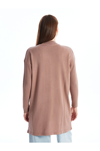 LC Waikiki Half Turtleneck Plain Long Sleeve Women's Knitwear Tunic