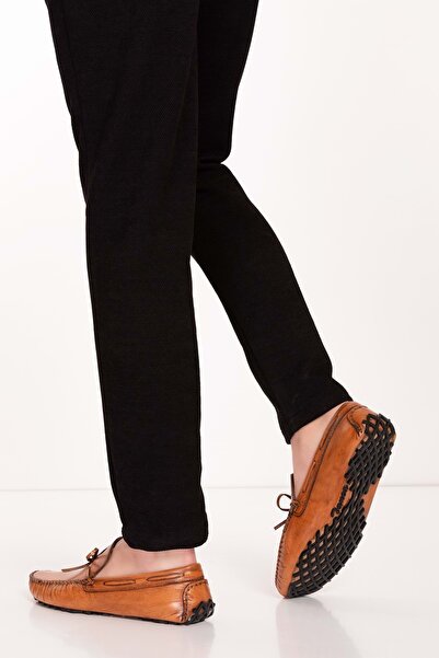 Gondol Чоловічі шкіряні легкі туфлі-лофери Tx.14021