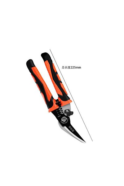 DTBD Wt Multifunctional Metal Sheet Cutting Scissor Aviation Snip Straight Cutter Scissor Industrial Prof