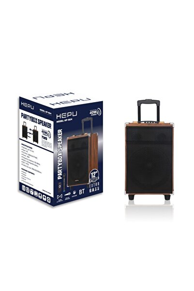 HEPU HP 904 Taşınabilir Müzik Sistemi Extra Bass 40W