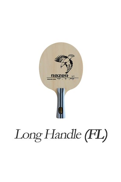 Choice Long Handle Fl Original Razer L1 Table Tennis Blade Racket 5 Ply Wood Allround Type L-1 Ping Pong Ba