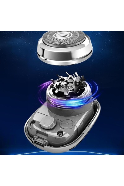 gaman Sert Sakal İçin Uygun Erkek Sakal Tıraş Makinesi Mini Avıuç İçi Şarjlı ...