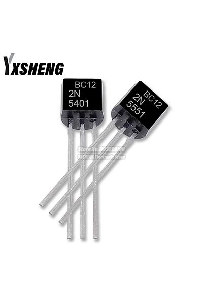 Choice 2n5401-2n5551 50pair 100pcs/lot 2n5551 2n5401 5551 5401 To-92 50pairs (50pcs* 2n5401 50pcs* 2n5551 )