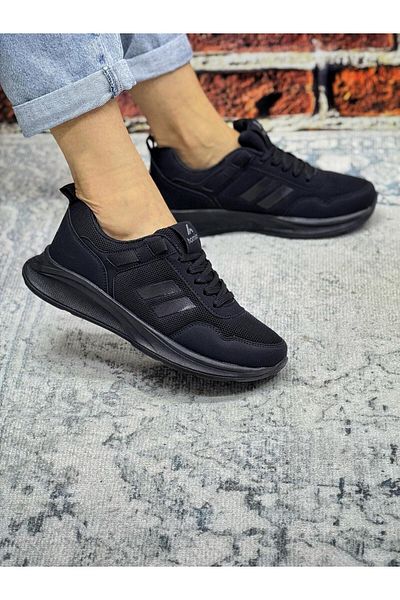 Weynes Μαύρα Unisex Star Orthopedic Daily Sports Shoes Wsb0566