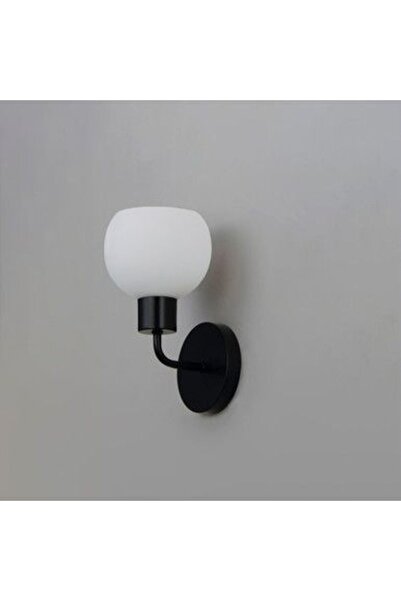 Rsylight Metal Modern Black Opal Glass Decorative Rustic Wall Sconce