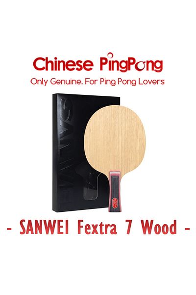 Choice Original SANWEI FEXTRA Table Tennis Blade 7 Ply Wood Racket Loop Offensive Spin Speed Ping Pong B...