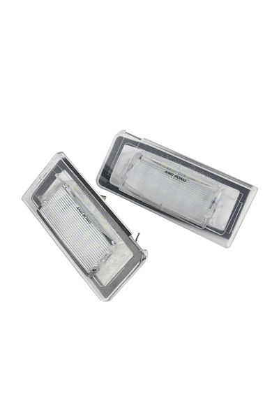 Choice 6000k White Angrong 2x 18 Smd Led License Number Plate Light Xenon White For Audi Tt Mk1 8n 1999-06