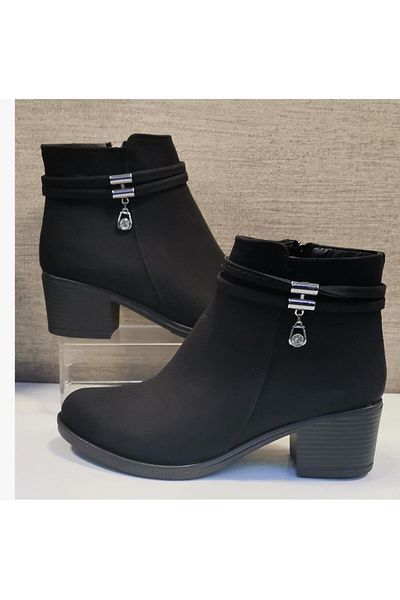 Pine Cone BLACK WOMEN BOOTS