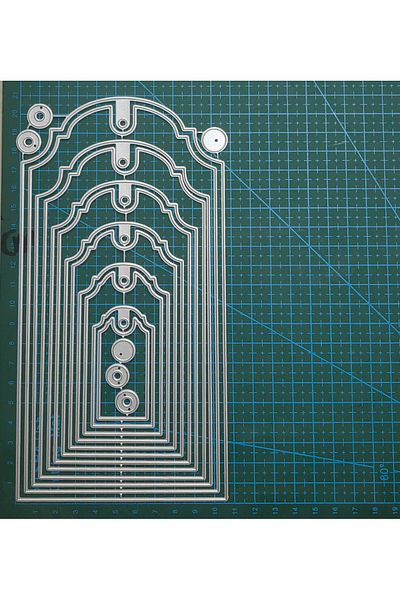 Choice Dd-011 Border Labels Metal Cutting Dies Stencil For Diy Scrapbooking Embossing Paper Cards Album Mak