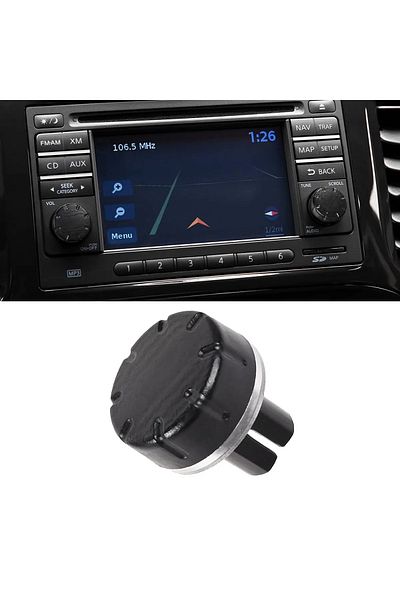 Choice Radio Knob Button Volume Stereo Tuner For NISSAN QASHQAI JUKE X-TRAIL NOTE MICRA