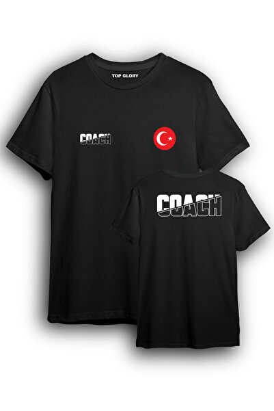 TOP GLORY Coach Milli Takım Koç Tişört Coach T-Shirt CCH4001