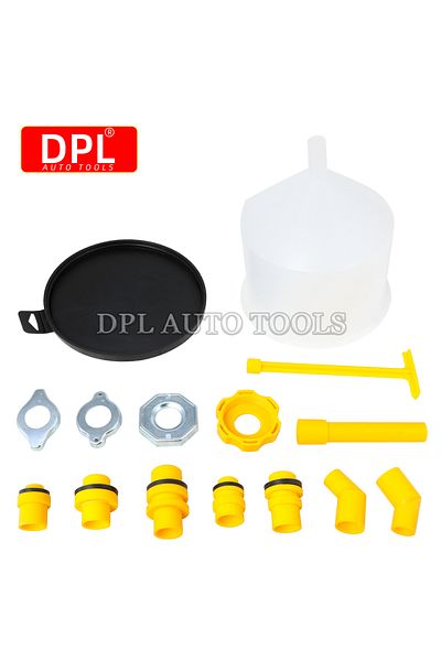 Choice 15Pcs/Set Car Accessories Fit Universal Vehicles Pour Oil Tool Spill Proof Coolant Filling Kit Pl...