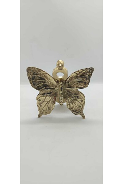 Kalender Döküm Pirinç Kelebek Kapı Tokmağı