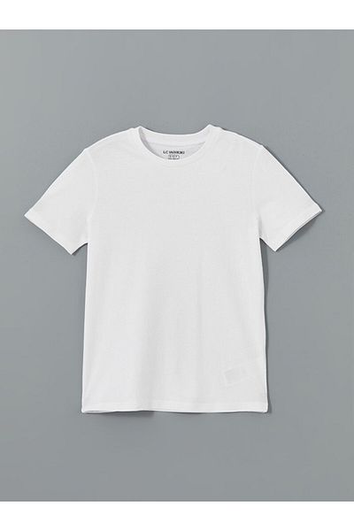 LC Waikiki Νέα σεζόν Crew Neck Boy's Tisort - S51871Z4