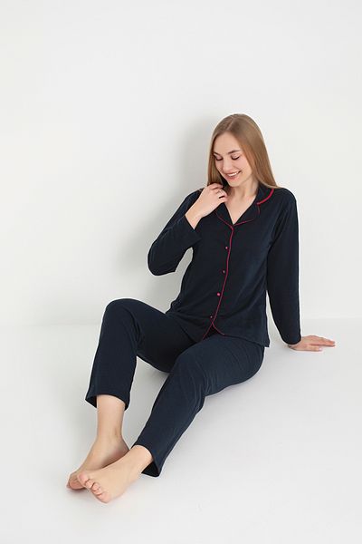 Sude HOMEWEAR ПИЖАМЕН КОМПЛЕКТ С КОПЧЕТА