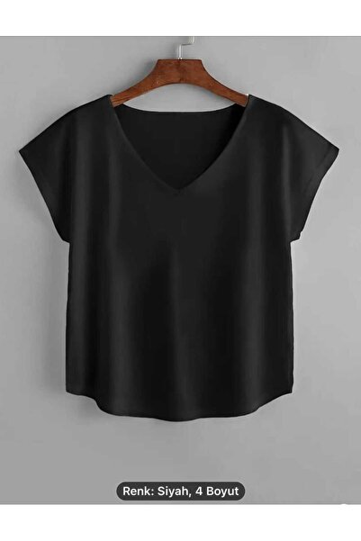 YÜKSEL IŞIK Μαύρο αμάνικο γυναικείο μπλουζάκι