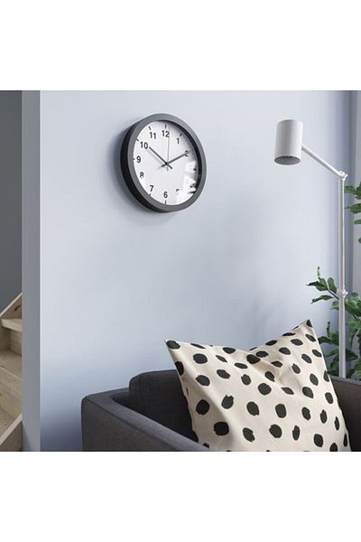 IKEA - Tjalla, Wall Clock, Black, 28 cm
