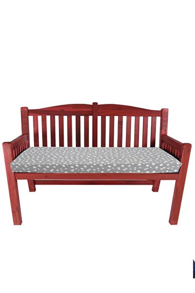 RevuBaby Bağlama Aparatlı Bahçe  Balkon Bank Sandalye Minderi Ban Oturma Minderi 100x45x8 CM