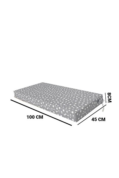 RevuBaby Bağlama Aparatlı Bahçe  Balkon Bank Sandalye Minderi Ban Oturma Minderi 100x45x8 CM