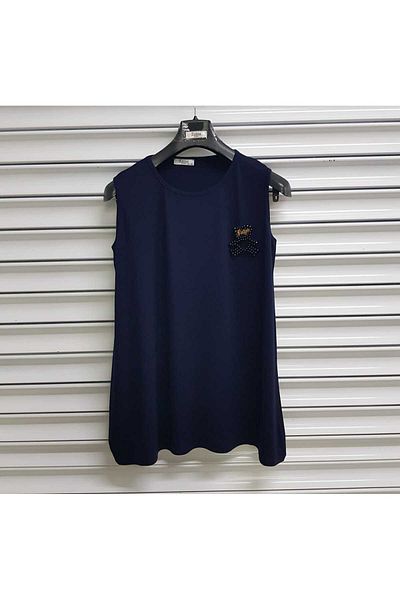 Esina Viscose Women's Blouse - Zero Sleeve Design