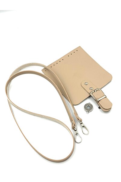 Lady Moss مجموعة حقيبة الهاتف البيج