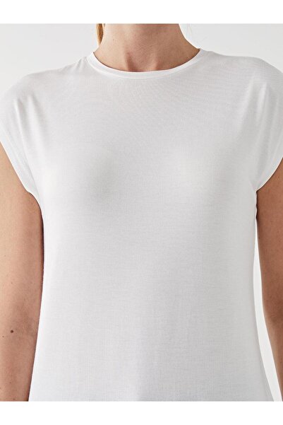 LC Waikiki Γυναικείο χιτώνα LCW Modest Crew Neck