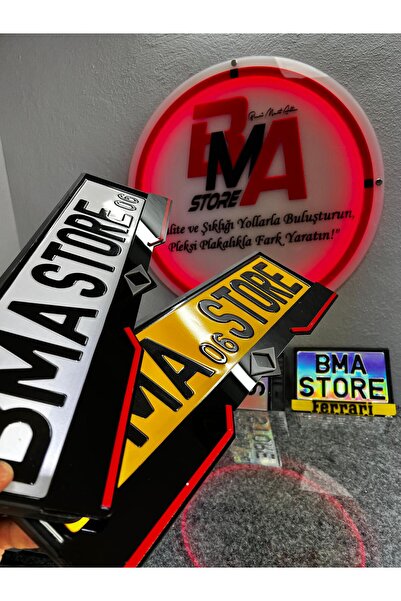 BMASTORE06 TOGG LİP Model uyumlu Pleksi Plakalık (1ÇİFT,2ADET