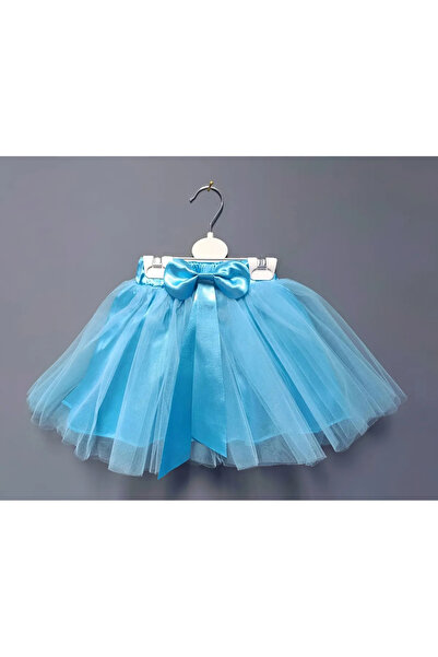 Nacar KIZ ÇOCUK TÜTÜ ETEK RENKLİ 23 NİSAN