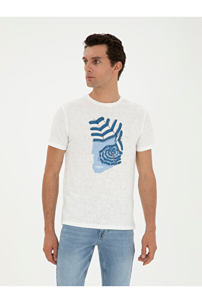 Cacharel Rose Slim Fit Crew Neck T-Shirt 50284365-Vr013