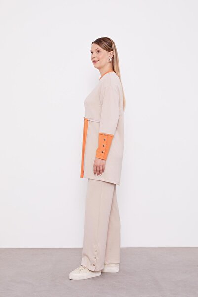 Levidor Αθλητικό κοστούμι διπλού χρώματος μπεζ