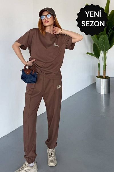 QUB CLUB Γυναικείο Σετ Φόρμας Καλοκαιρινής Oversize