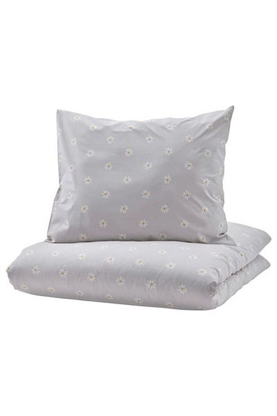 IKEA - Nattslanda, Child Bedding Set, Gray, 150X200/50X60 cm