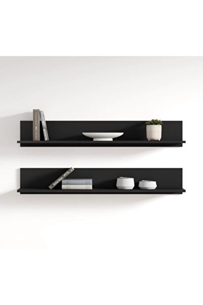 EGN WOODS 100x15x2buc Bibliotecă100x15x15cm2 buc Raft de perete Montessori, r...