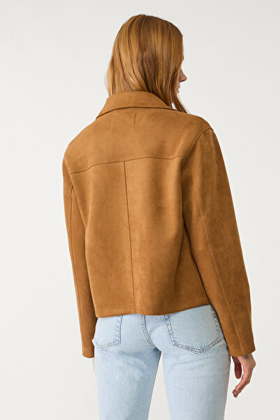 Stradivarius Faux suede jacket