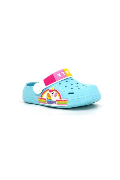 soElite Cute Girls' Slippers with Unicorn Pattern - Non-Slip Sole for Sea, Beach, Pool and Nursery